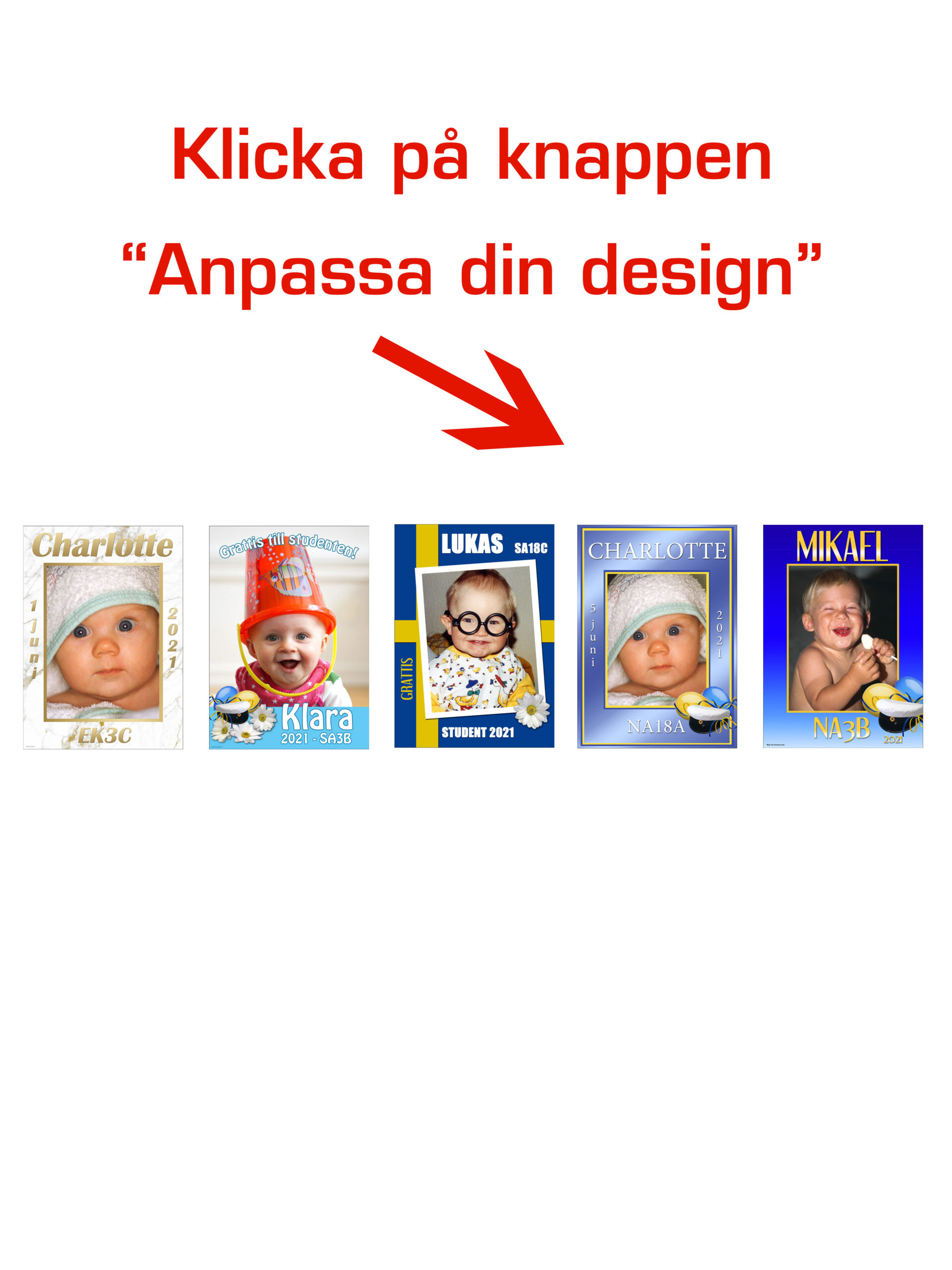 studentskylt & studentplakat 2021